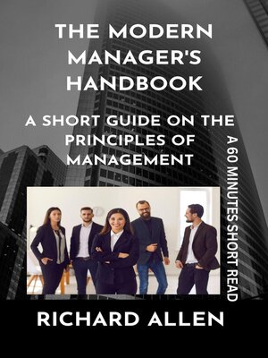 cover image of The Modern Manager's Handbook